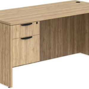 Bureau avec caisson UF